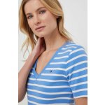 Tommy Hilfiger Bavlněné tričko WW0WW40584 modrá – Zbozi.Blesk.cz