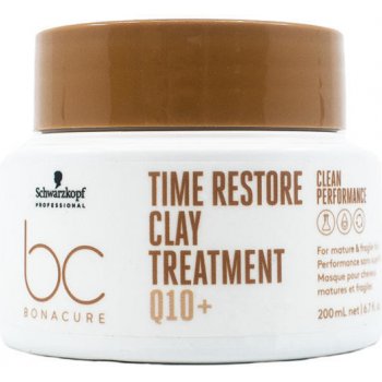 Schwarzkopf BC Bonacure Time Restore jílová maska pro zralé vlasy 200 ml