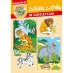 Baloušek Omalovánka A4 se samolepkami Zvířátka z Afriky BO783 – Hledejceny.cz