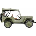 Amewi Trade GmbH RC Jeep Willys MB Scale Crawler 4WD RTR zelený 1:14 – Zboží Dáma