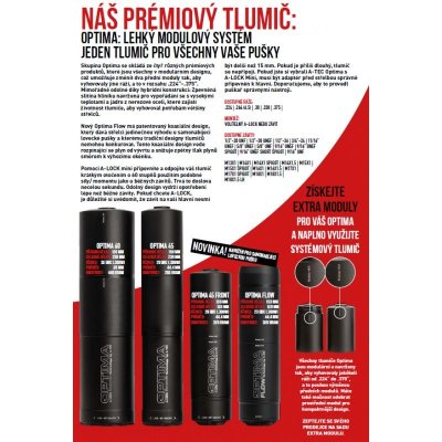 A Tec OPTIMA 45, 6,5mm na závit M15x1mm – Zboží Dáma