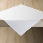 Veba Ubrus ATHOS Lístky bílá 40x40 cm – Zbozi.Blesk.cz