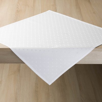 Veba Ubrus ATHOS Lístky bílá 40x40 cm – Zbozi.Blesk.cz