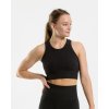 Dámské tílko Vilgain Cotton Crop Top L jet black