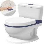 Ricokids Nočník pro děti s melodií RK-290 bílá a modrá – Sleviste.cz