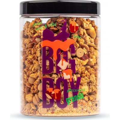 BIG BOY Proteinová granola Sweet and Salty 360 g – Zbozi.Blesk.cz