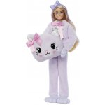 Mattel Barbie Cutie Reveal sladké mašle fialové kotě – Zboží Dáma