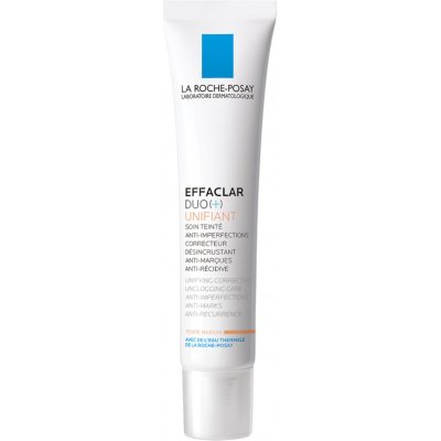 La Roche-Posay Effaclar DUO (+) tónovací sjednocující korekční péče proti nedokonalostem pleti a stopám po akné Medium 40 ml