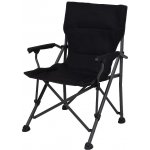 ProGarden KO-FE2000070 Židle campingová REDCLIFFS skládací černá – Zboží Mobilmania