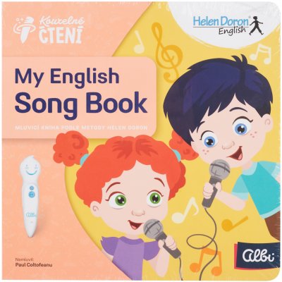 ALBI Kniha My English Song Book – Zboží Mobilmania