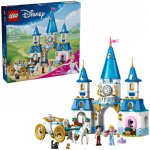 LEGO® Disney Princess 43275 Popelčin zámek a kočár s koňmi – Zboží Živě