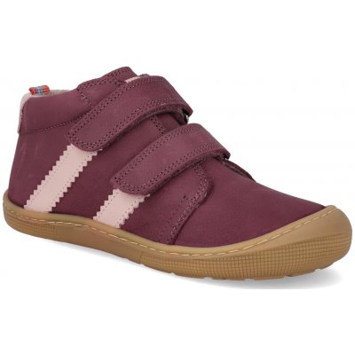 Koel Barefoot dětské zimní boty David Hydro Felt Pink vínové – Hledejceny.cz
