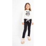 Mayoral Rifle skinny s páskem a kamínky černé MINI – Zboží Mobilmania