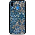 Pouzdro Mobiwear Glossy Samsung Galaxy A40 - G038G - Modré mandala květy – Zboží Mobilmania