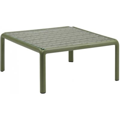 NARDI Komodo Tavolino Vetro 70 x 70 cm Zelený plastový zahradní konferenční stolek – Hledejceny.cz