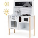 Eco Toys dřevěná kuchyňka se světelnými a zvukovými efekty PLK537