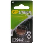 GP Lithium CR2032 1ks 1042203211 – Zboží Mobilmania