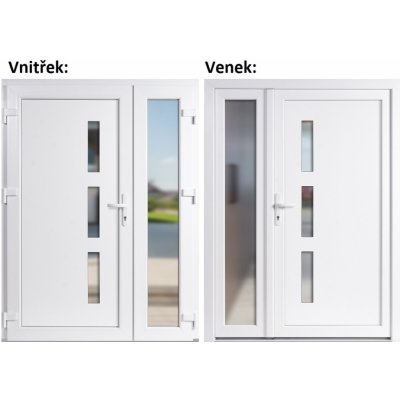 Soft Venus Sklo Nisip Bílá/bílá 200 cm – Hledejceny.cz