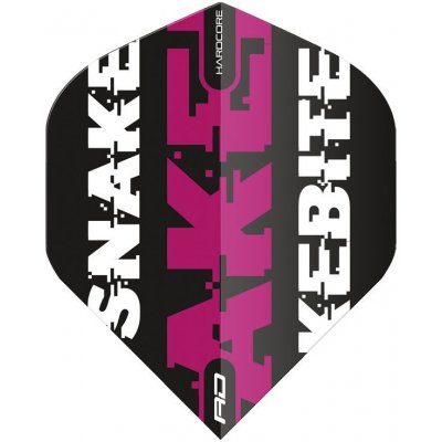 RedDragon Hardcore Peter Wright Snakebite Purple Transparent – Zboží Dáma