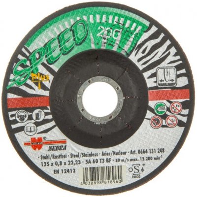 Čepel Sped 125x0,8x22mm pro Metal Zebra Wurth – Zboží Dáma