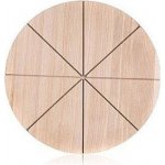 BANQUET Prkénko krájecí dřevěné na pizzu BRILLANTE 32 x 1,5 cm (27022532) – Zboží Mobilmania