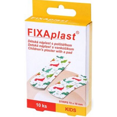 Fixaplast Kids voděodolná náplast pro děti 72 mm x 19 mm 10 ks – Zbozi.Blesk.cz