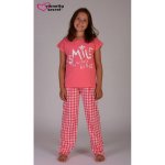 Dětské pyžamové kalhoty Tereza jahodové – Zboží Mobilmania