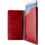 FIXED Kožené pouzdro Pocket Book pro Apple iPhone X/XS, červené - červená FIXPOB-230-RD – Hledejceny.cz