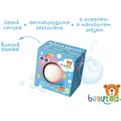 PURE HARMONY Bublíkova šumivá bomba do koupele s probiotiky 60 gr – Sleviste.cz