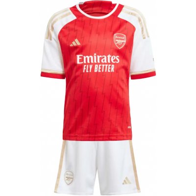 Adidas Arsenal FC 23/24 dětská domácí fotbalová souprava mini červená – Sleviste.cz