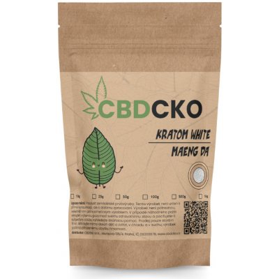 CBDčko Bílý white kratom Maeng Da 25 g – Zboží Dáma