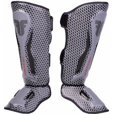 Fighter Chrániče holení Thai Ergo FSG-004ND3 - šedá/černá/červená – Zboží Dáma