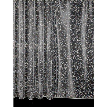 Rand Organzová záclona TICHON/3 barevné puntíky, s olůvkem, průhledná výška  150cm ( v metráži) od 226 Kč - Heureka.cz