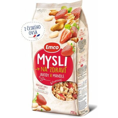 Emco Müsli Emco Mysli jahody/mandle 750 g