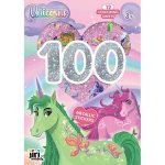 Jiri Models 100 metalických samolepek s omalovánkovými listy jednorožci – Zboží Mobilmania