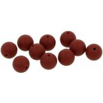 Natana silikonové korálky vínově červené 15 mm 10 ks – Hledejceny.cz