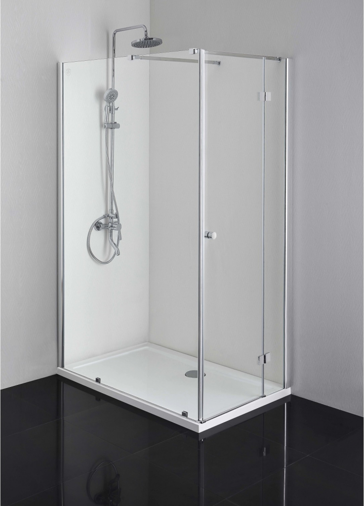 Sanotechnik Výkyvné sprchové dveře Smartflex D1281R, chrom, 77-79 x 195 cm, P