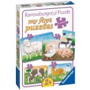 Ravensburger Zvířata na statku 2/4/6/8 dílků