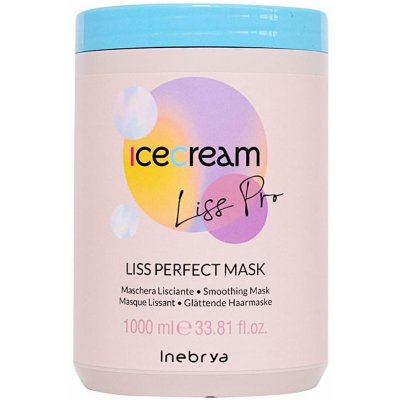 Inebrya Ice Cream Liss Pro Liss Perfect Mask 1000 ml – Sleviste.cz