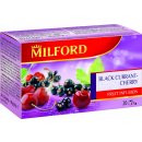 Milford Ovocný čaj černý rybíz třešeň 20 x 2,5 g