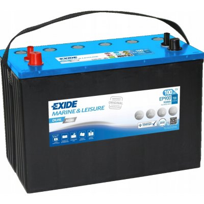 Exide Dual 12V 180Ah 900A EP1500 – Sleviste.cz