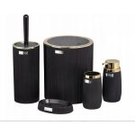 ShopJK OKY4782 5 ks černá zlatá – Zboží Dáma