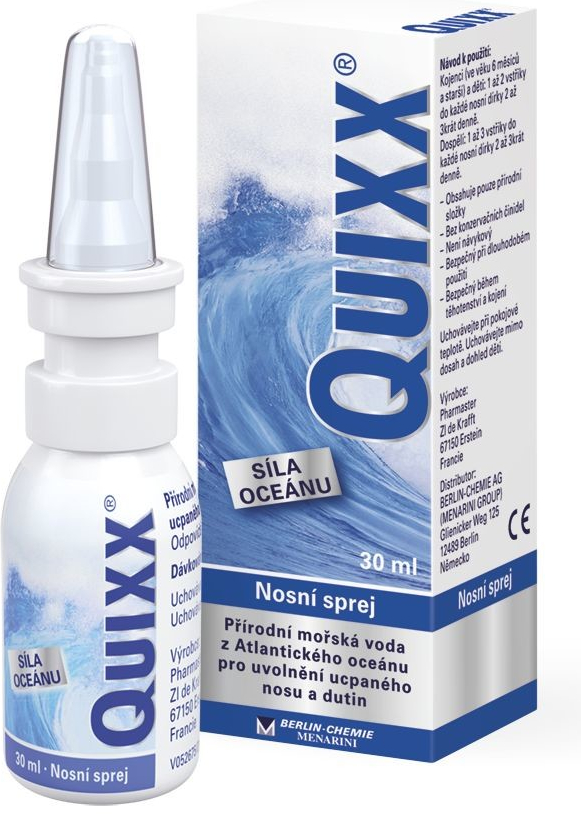 Quixx nosní sprej 30 ml od 86 Kč - Heureka.cz