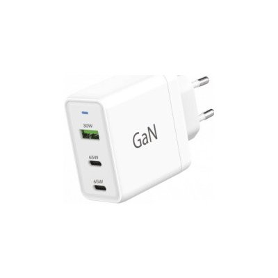 Winner Síťová nabíječka GaN/30W+65W+65W/3xUSB/1xUSB-A+2x white, 12005 – Zboží Živě