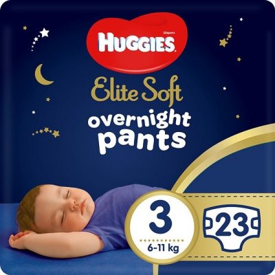 HUGGIES Elite Soft Pants Pants 3 23 ks – Zboží Mobilmania