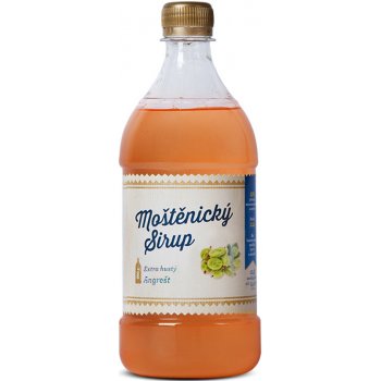 Moštěnický sirup Angrešt 0,7 l