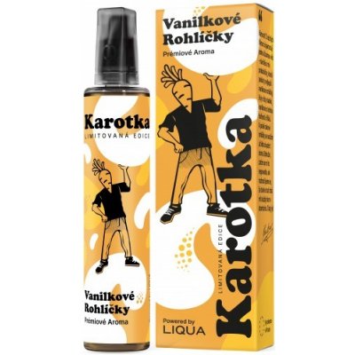 Ritchy Liqua x Karotka Mix&Go Vanilkové rohlíčky 12 ml