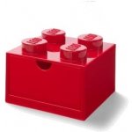 LEGO® Desk Drawer 4 červený – Zboží Dáma