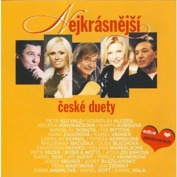 Various/cesky Pop,country: Nejkrásnější české duety CD od 174 Kč -  Heureka.cz