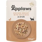 Applaws Chicken breast with Wild Rice in broth 70 g – Hledejceny.cz